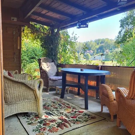 Romantische Gartenlaube Mit Blick Auf Die Elbe Konigstein an der Elbe Exterior photo